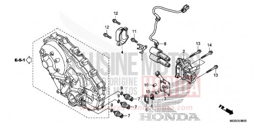 SOLENOIDE LINEAIRE (NC700SD) NC700SDD de 2013